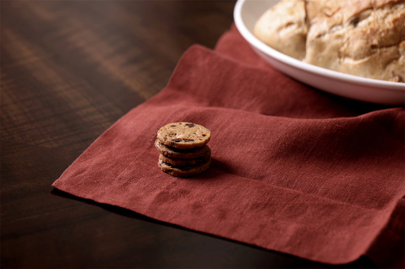 100% Hemp Table Napkins (Placemats)Set (Of FOUR) | Wine