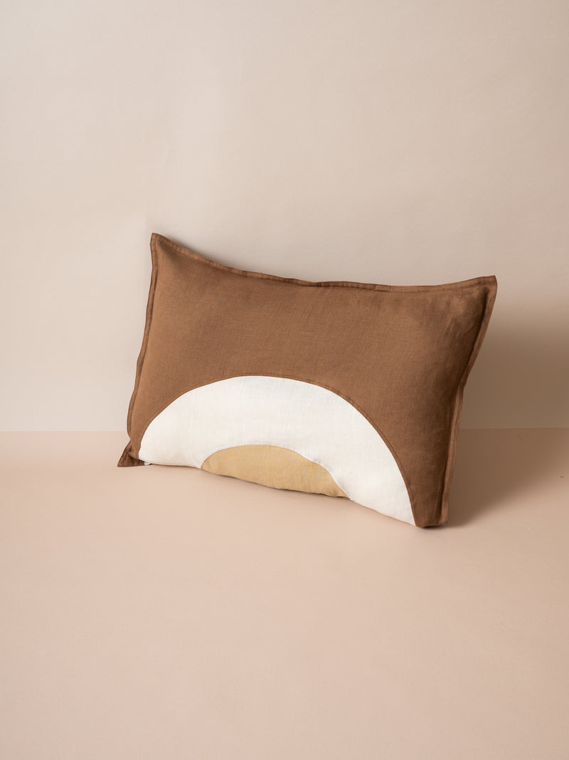 Terra Spice Hemp Linen Pillowcase For Kids | Terra & Salt & Mustard