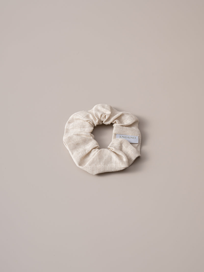 Organic Hemp Linen Hair Tie | Natural