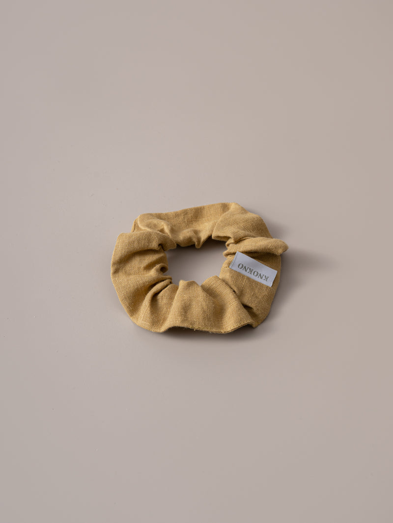 Organic Hemp Linen Hair Tie | Olive