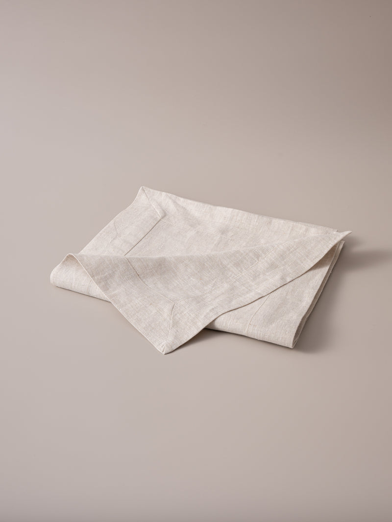 Organic Hemp Table Runner – 185gsm Thick, Durable & Natural, Perfect for Dining, Holiday, and Seasonal Decor | Natural