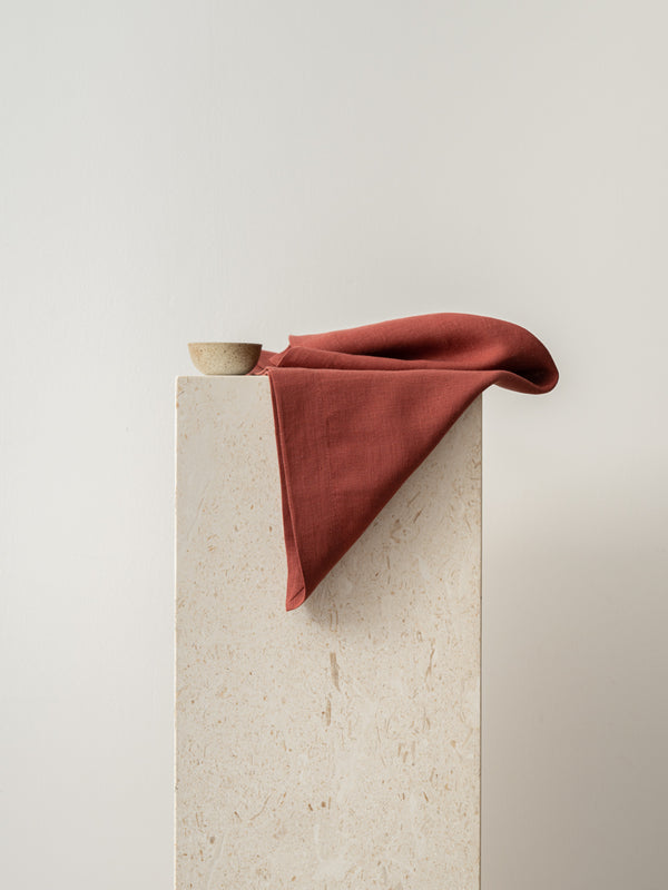 Organic Hemp Table Napkins – Eco-Friendly Cloth Napkins for Thanksgiving, Christmas & Everyday Dining | Sustainable Table Linen Gift