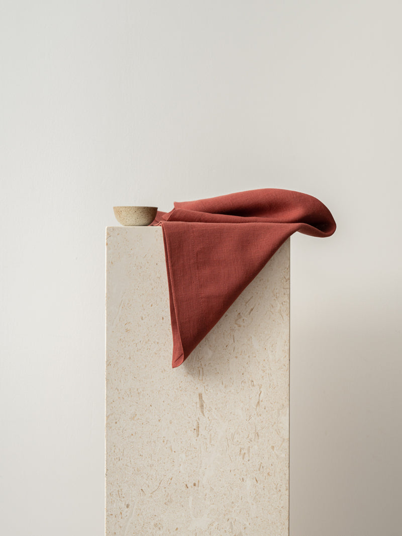 100% Hemp Table Napkins (Placemats)Set (Of FOUR) | Wine