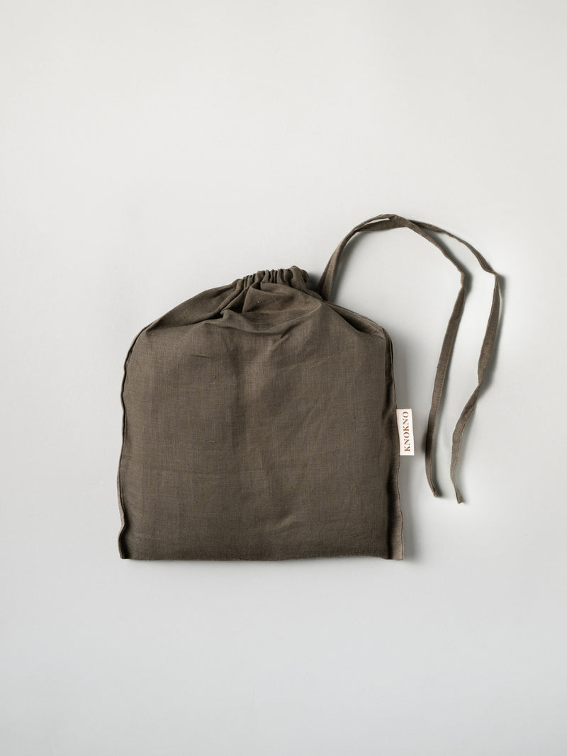 100% Hemp Tablecloth | Moss Green