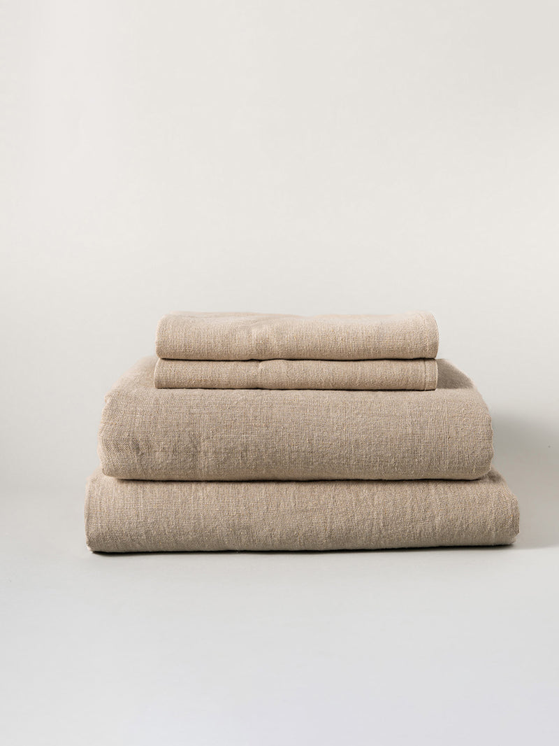 Heavy Hemp Sheet Set | Oatmeal