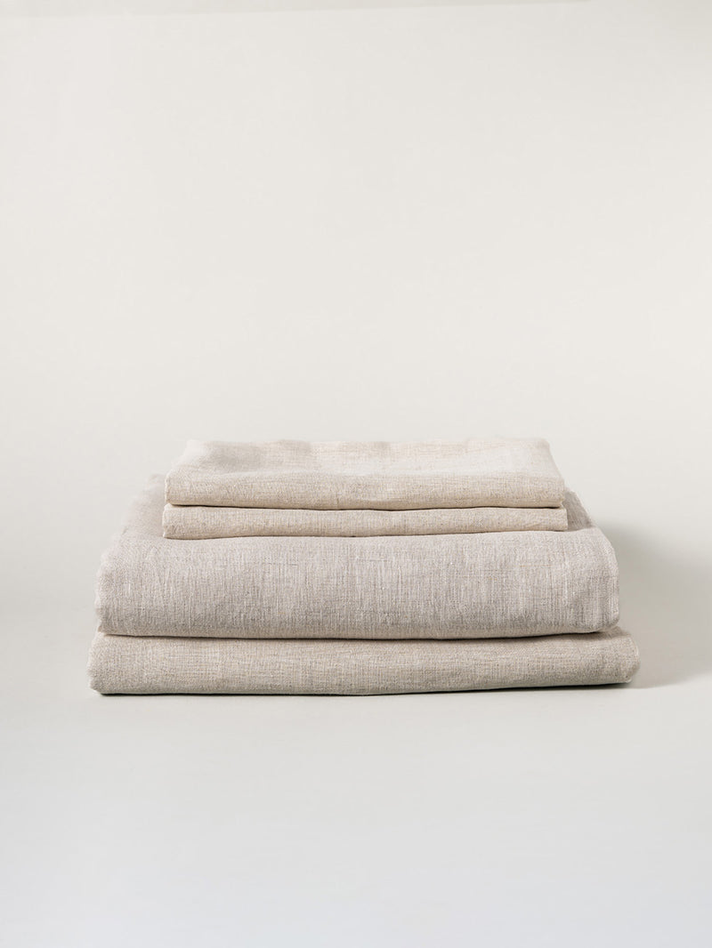 100% Organic Hemp Sheet Set | Natural