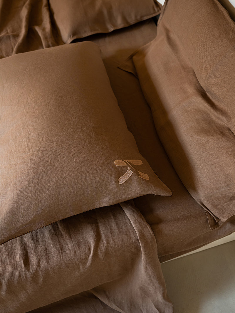 Silk Hemp Flip Pillowcase | Terra