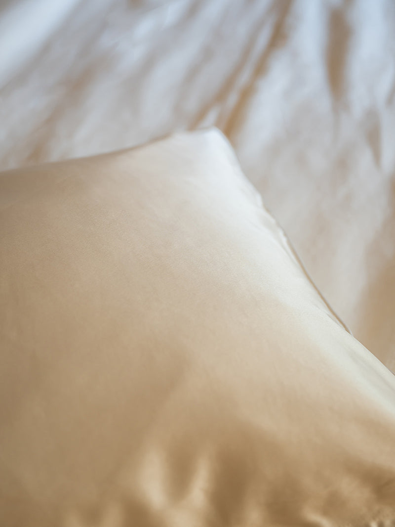 Silk Hemp Flip Pillowcase | Silver Grey