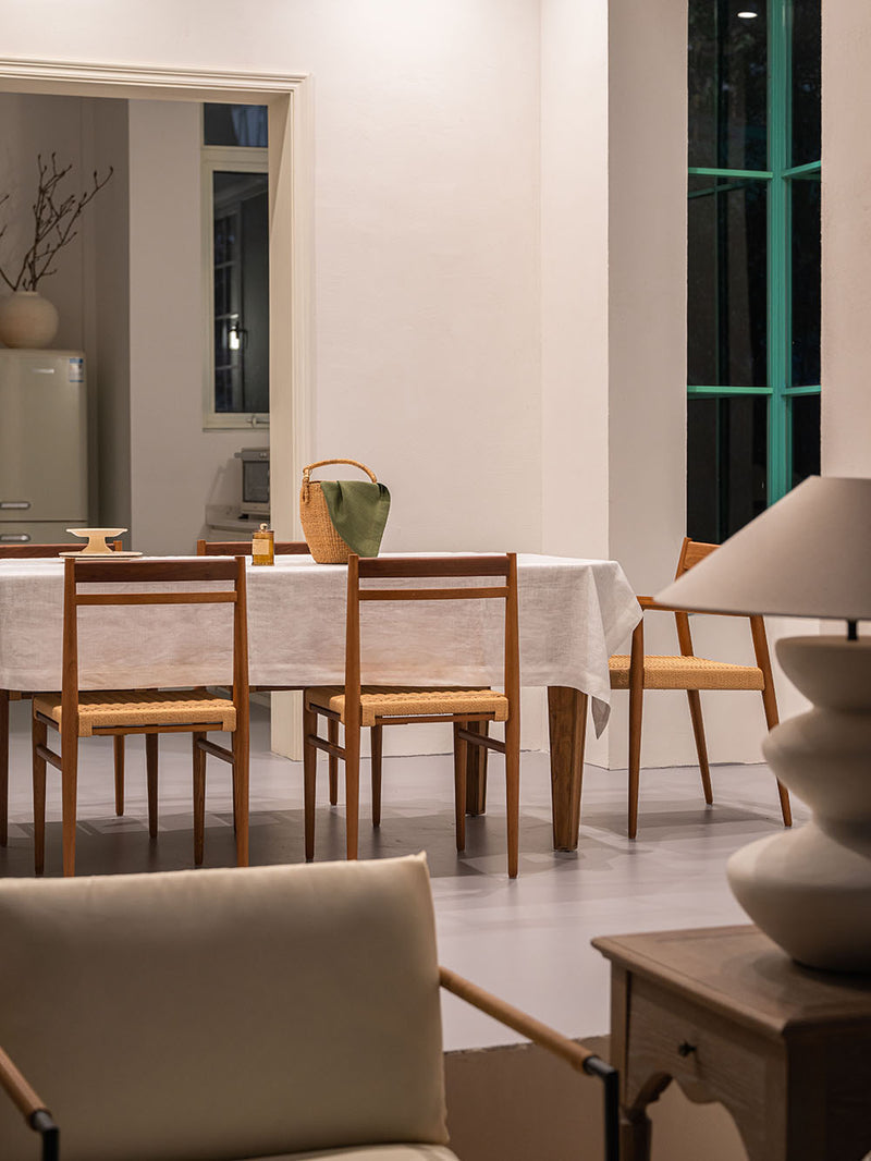 100% Hemp Tablecloth | Natural