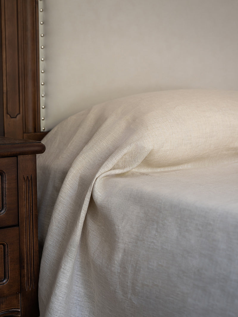 100% Hemp Flat Sheet | Natural