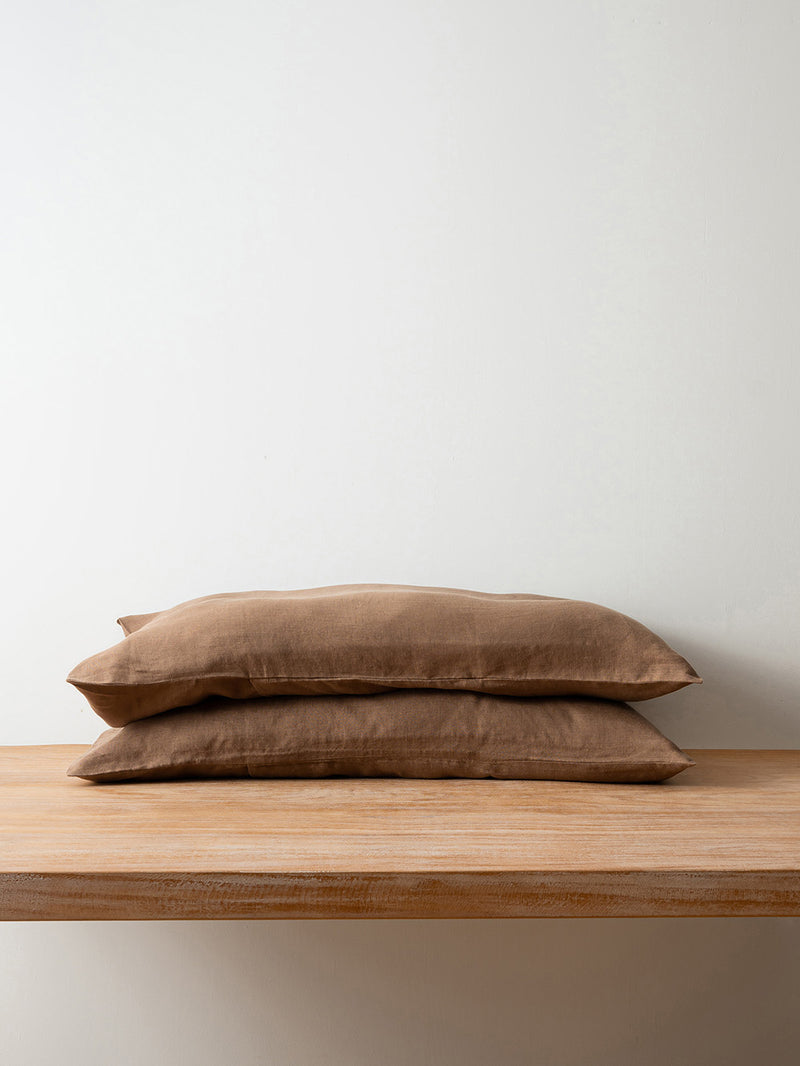 100% Organic Hemp Pillowcases Set (Of Two) | Terra