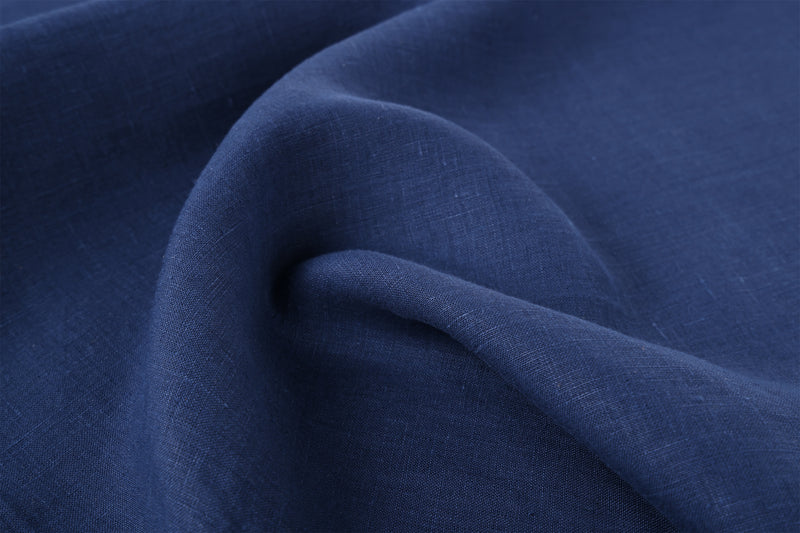 Hemp Envelope Pillowcases Set ( Of Two ) | Indigo