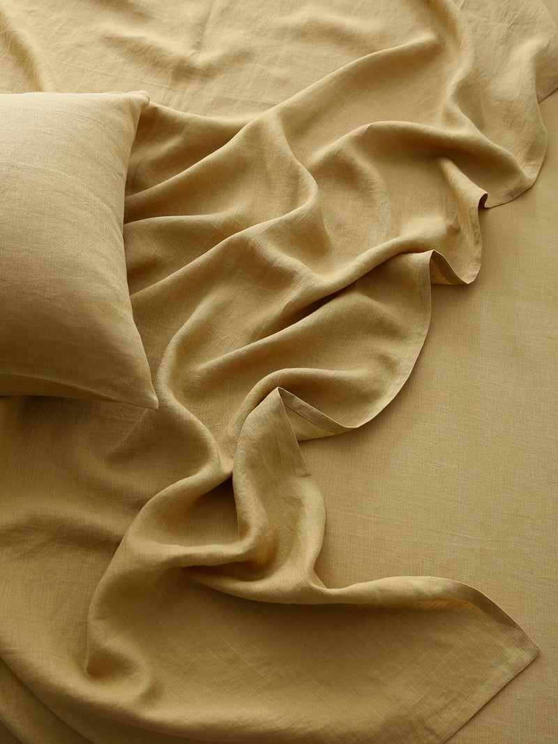 100% Hemp Flat Sheet | Olive