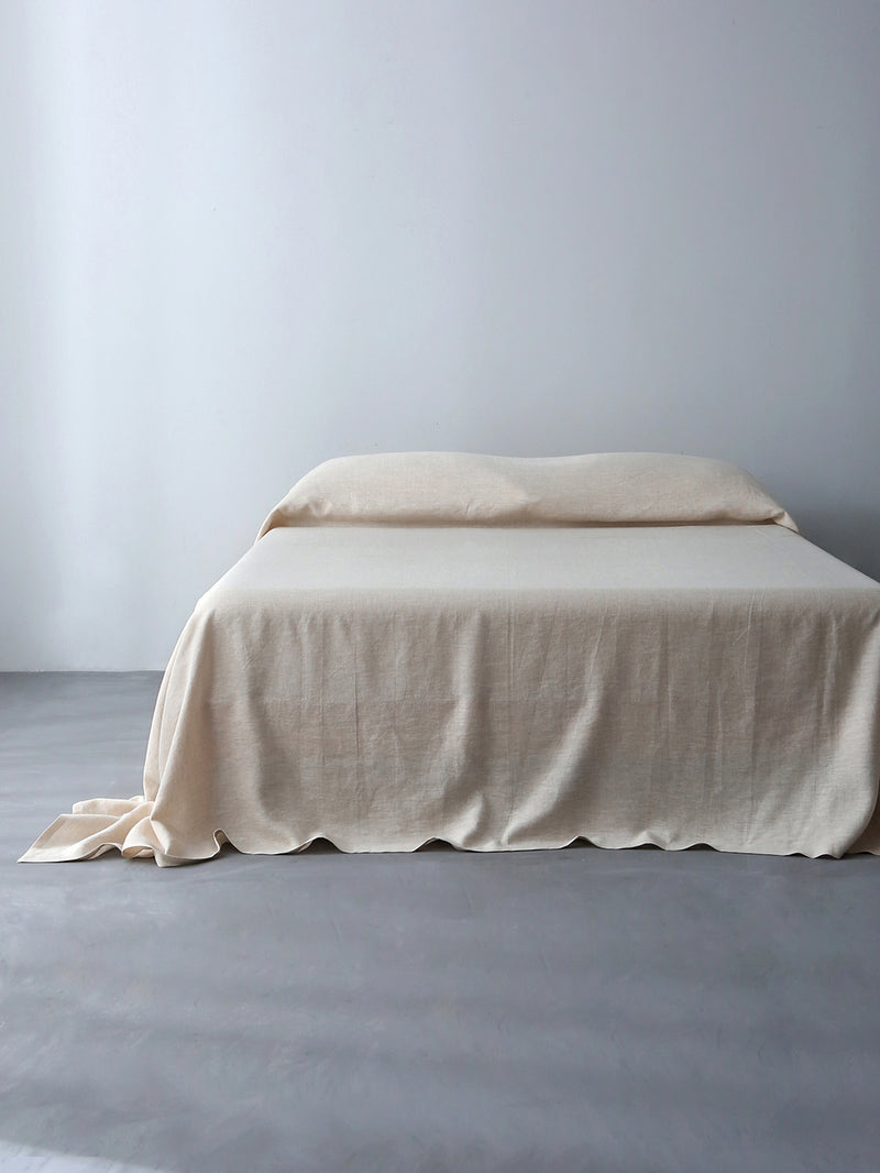 100% Hemp Flat Sheet | Natural