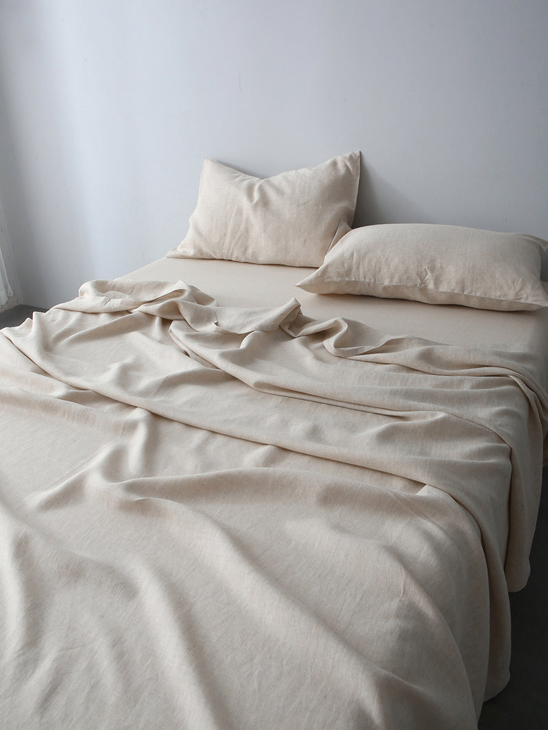 100% Organic Hemp Pillowcases Set (Of Two) | Natural