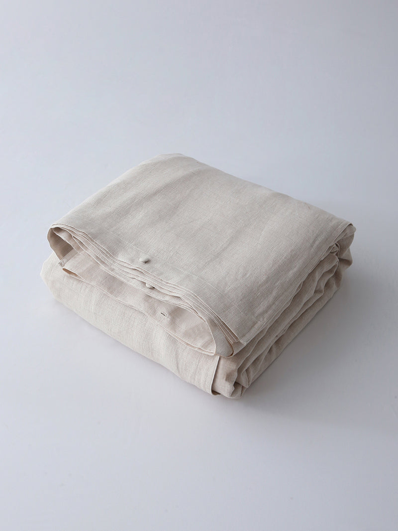 100% Organic Hemp Duvet Set - Soft, Breathable, Eco-Friendly | Natural