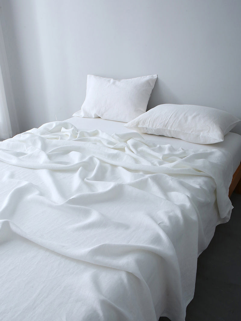 100% Organic Hemp Pillowcases Set (Of Two) | White