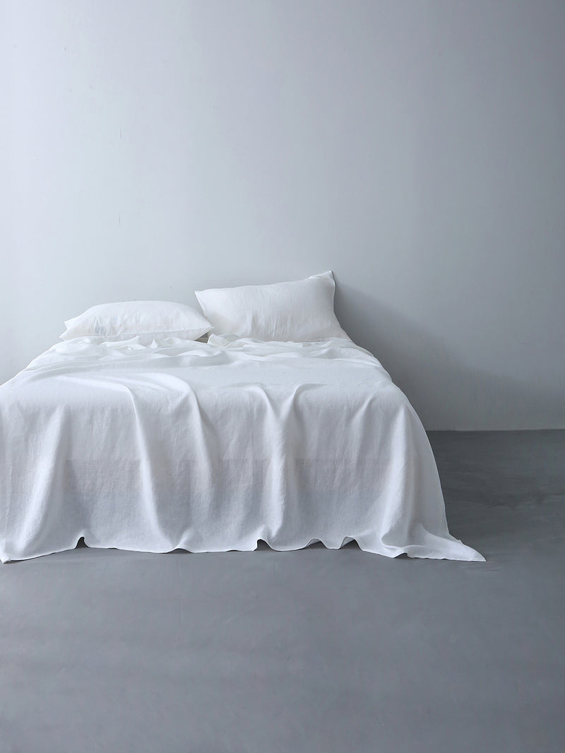 100% Organic Hemp Sheet Set | White