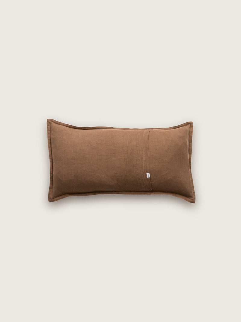 Terra Spice Hemp Linen Pillowcase For Kids | Terra & Salt & Mustard