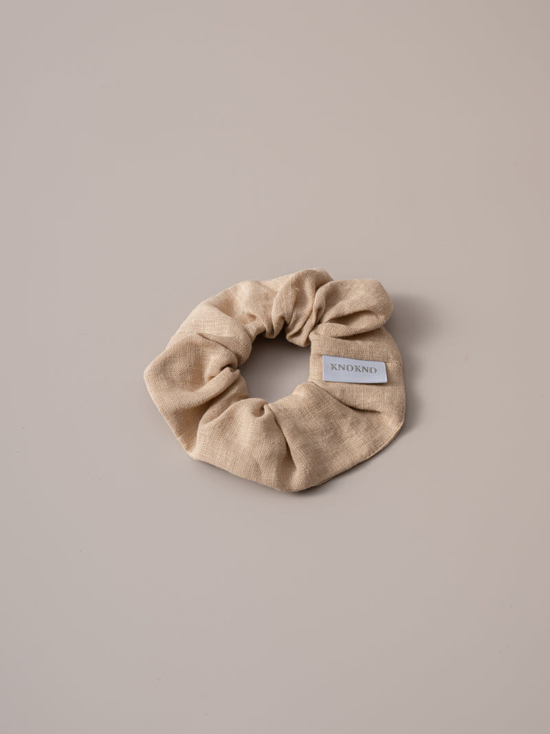Organic Hemp Linen Hair Tie | Oatmeal
