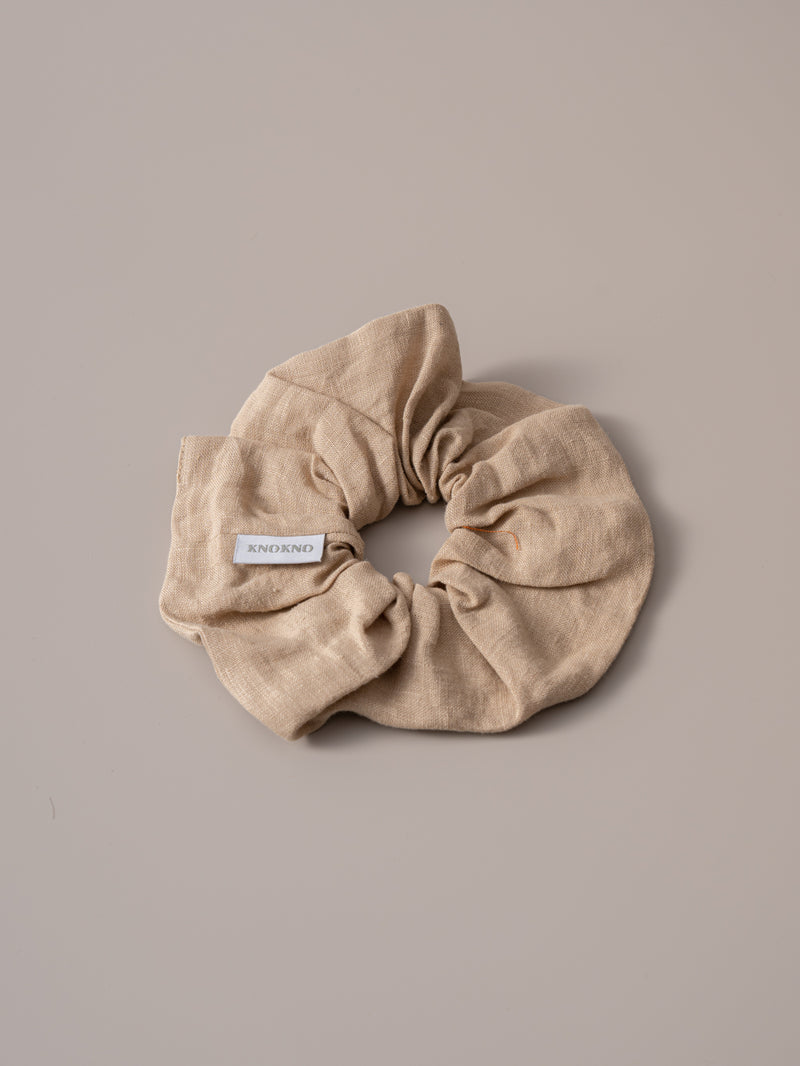 Organic Hemp Linen Hair Tie | Oatmeal