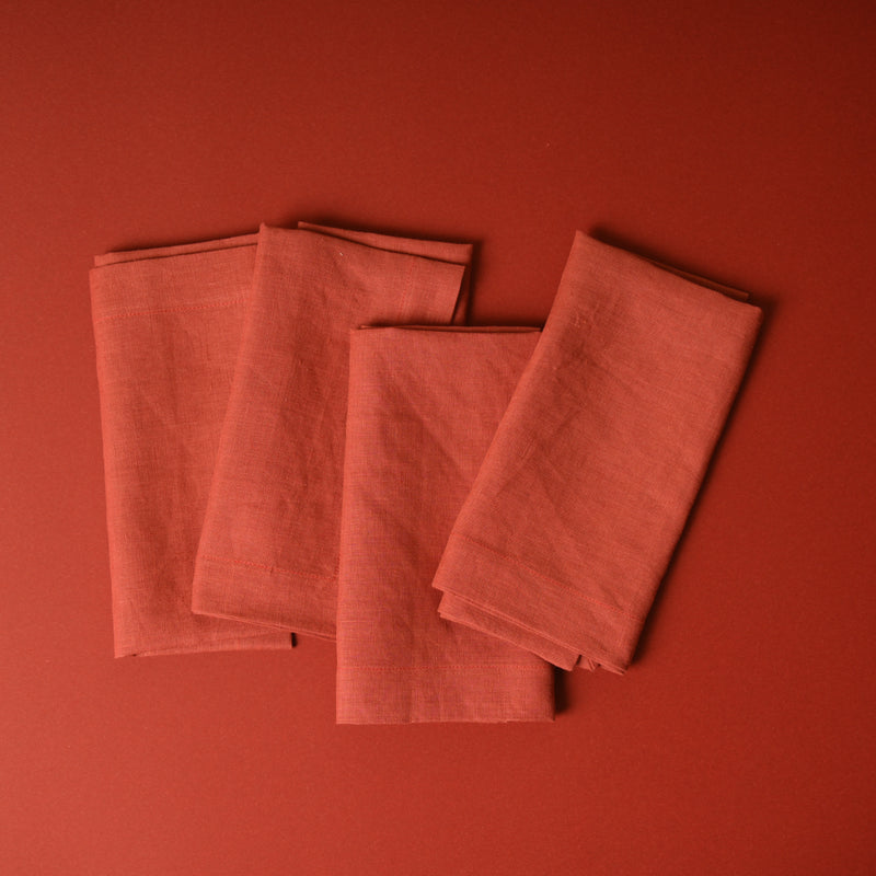 Organic Hemp Table Napkins – Eco-Friendly Cloth Napkins for Thanksgiving, Christmas & Everyday Dining | Sustainable Table Linen Gift